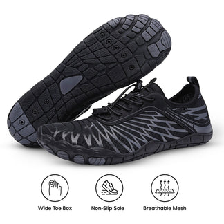 Nyvra Barefoot Shoes – Wide Toe Box, Non-Slip (Unisex)