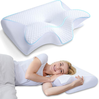Nyvra Butterfly Memory Foam Cervical Pillow