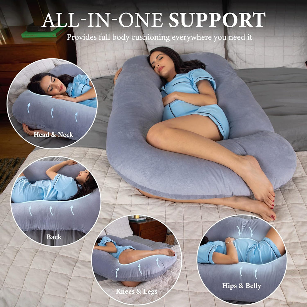 Nyvra Full Body Pregnancy Pillow