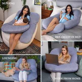 Nyvra Full Body Pregnancy Pillow